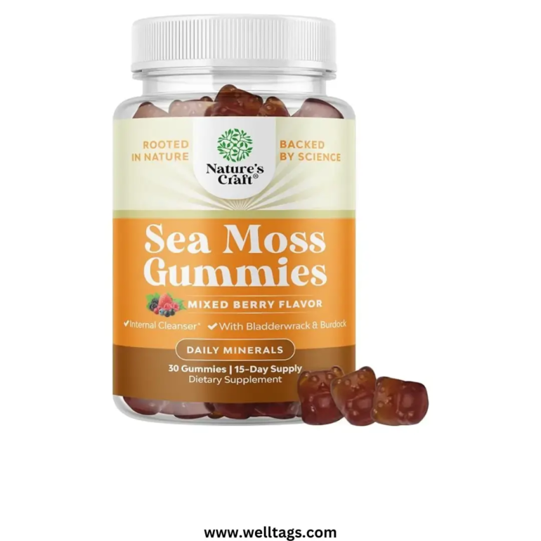 Benefits of sea moss gummies