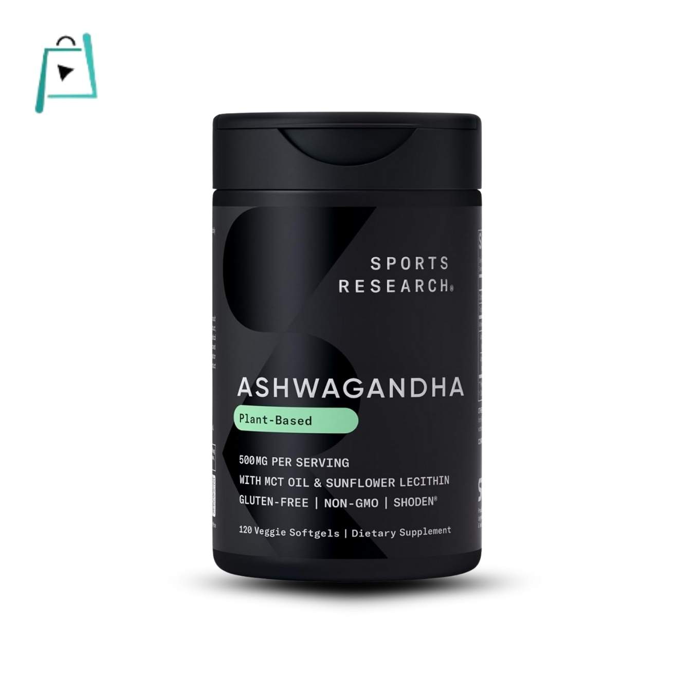 _Sports Research® Ashwagandha Softgels with Coconut MCT Oil